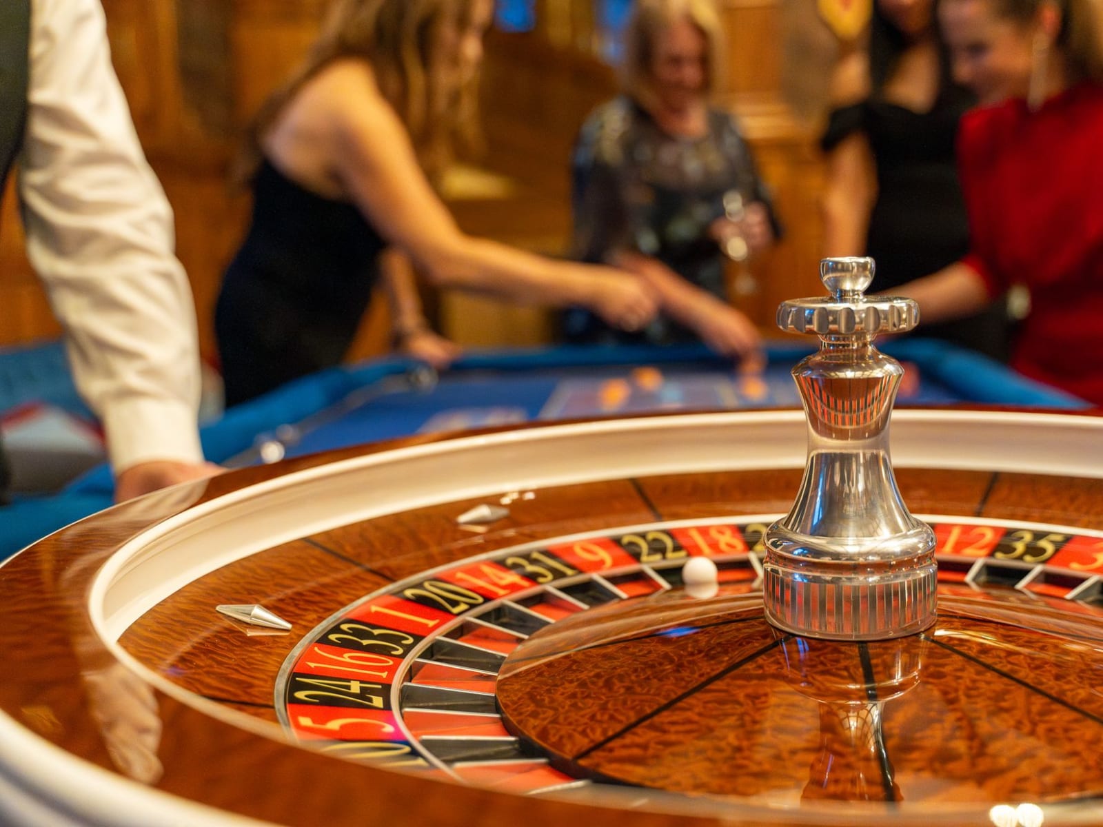 Roulette casino game at a Royale Casino Hire event