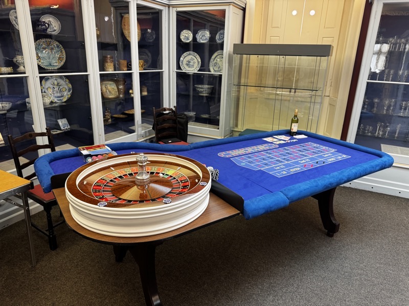 Casino slot machines ready for guests